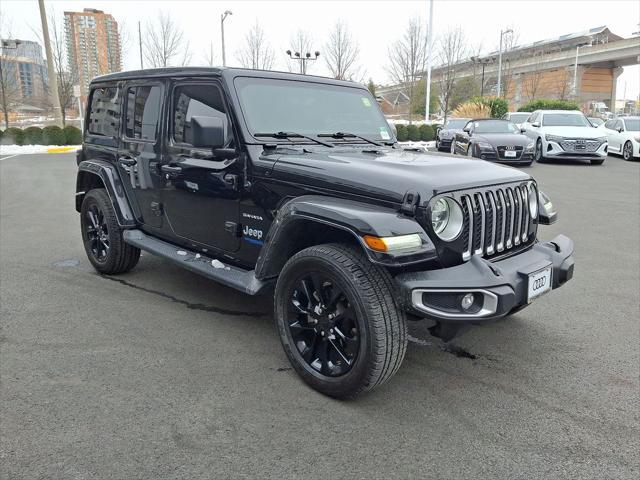 used 2021 Jeep Wrangler Unlimited 4xe car, priced at $27,420