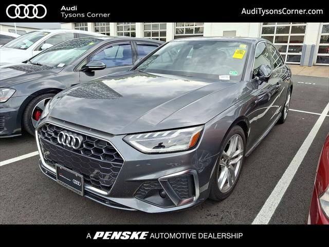 used 2022 Audi A4 car, priced at $33,993