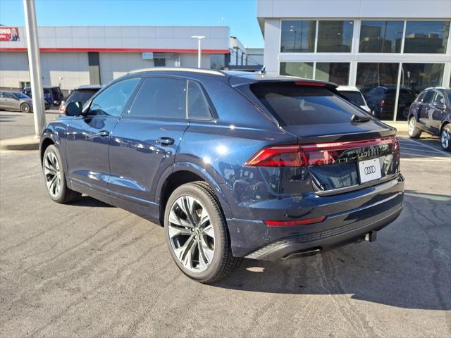 new 2025 Audi Q8 car, priced at $85,865