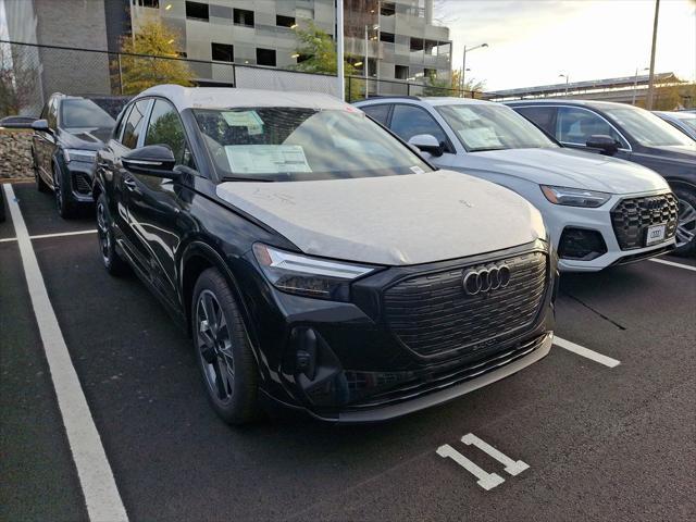 new 2025 Audi Q4 e-tron car, priced at $62,040