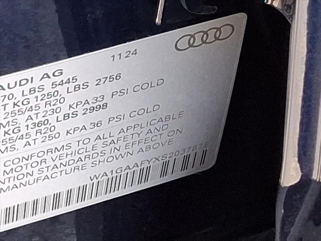 new 2025 Audi Q5 car, priced at $53,650