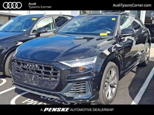 used 2021 Audi Q8 car, priced at $47,400