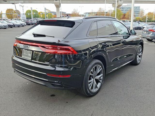 used 2021 Audi Q8 car, priced at $46,460