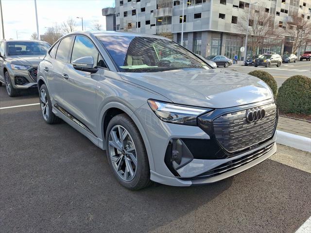 new 2025 Audi Q4 e-tron Sportback car, priced at $67,095