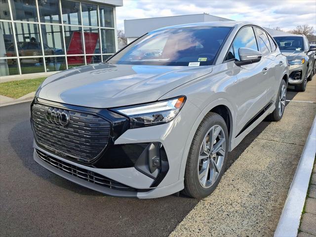 new 2025 Audi Q4 e-tron Sportback car, priced at $67,095