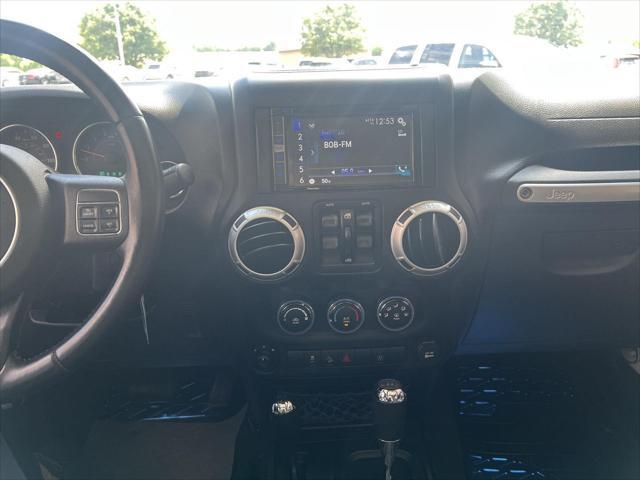 used 2013 Jeep Wrangler Unlimited car, priced at $17,487