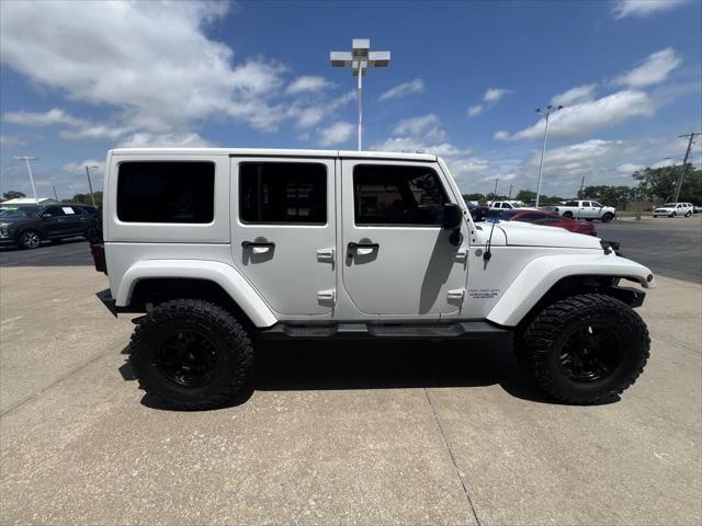 used 2013 Jeep Wrangler Unlimited car, priced at $17,487