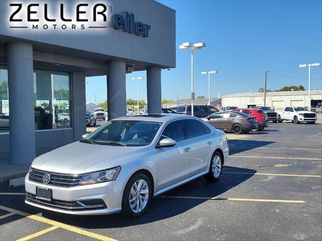 used 2018 Volkswagen Passat car, priced at $14,387