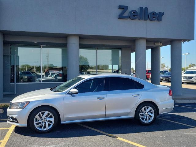 used 2018 Volkswagen Passat car, priced at $14,387