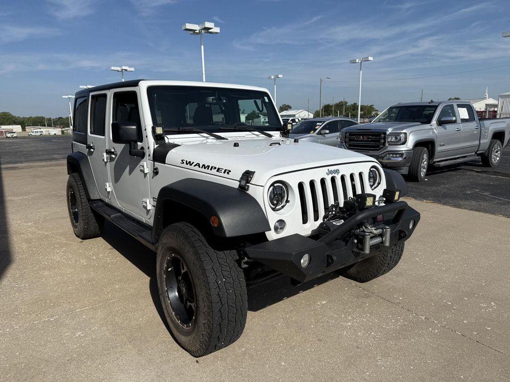 used 2017 Jeep Wrangler Unlimited car, priced at $19,287