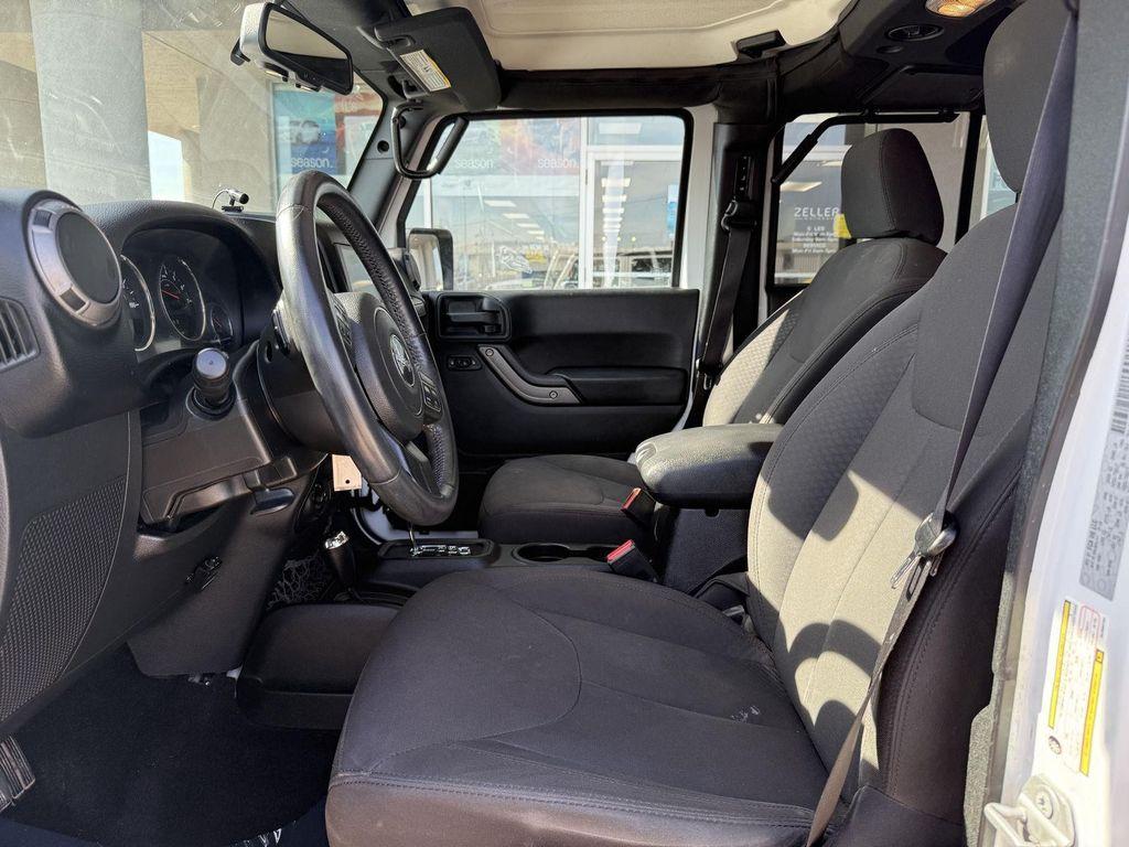 used 2017 Jeep Wrangler Unlimited car, priced at $19,287