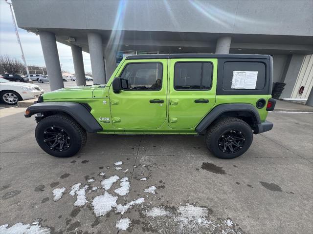 used 2018 Jeep Wrangler Unlimited car, priced at $24,990