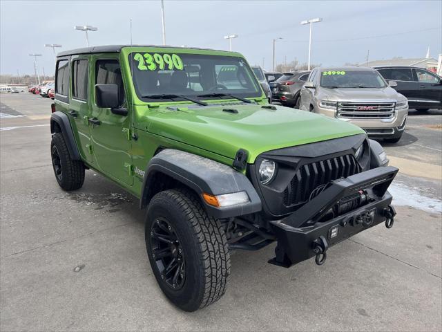 used 2018 Jeep Wrangler Unlimited car, priced at $24,990