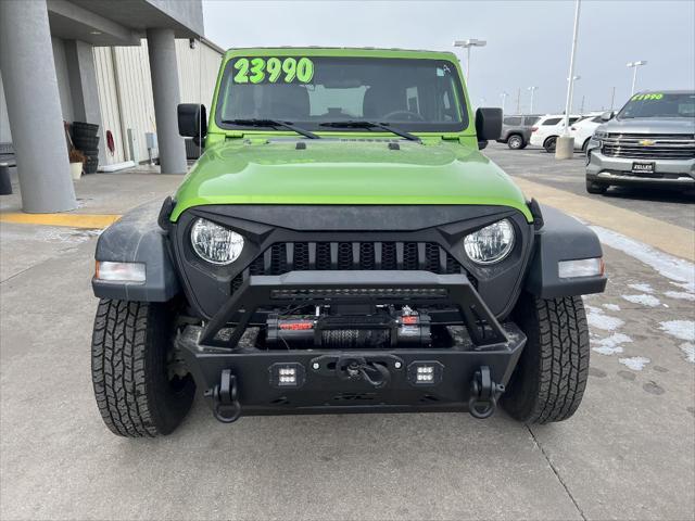 used 2018 Jeep Wrangler Unlimited car, priced at $24,990