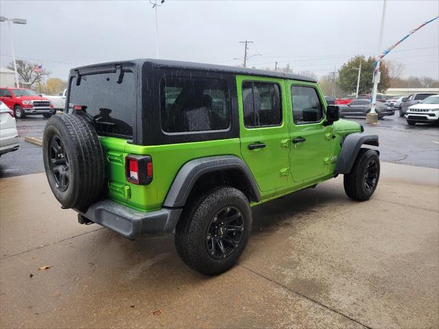 used 2018 Jeep Wrangler Unlimited car, priced at $21,987