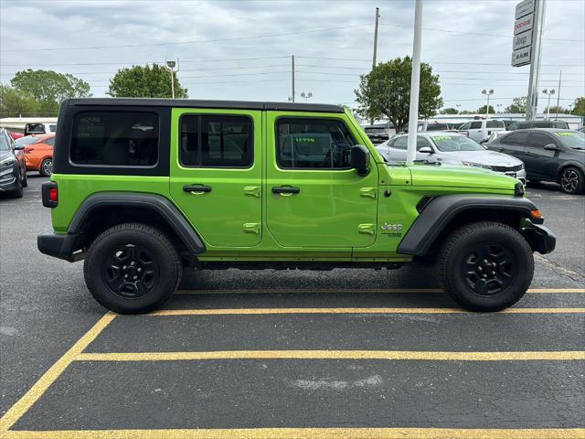 used 2018 Jeep Wrangler Unlimited car, priced at $25,787