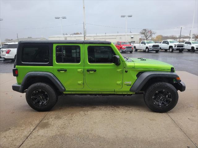 used 2018 Jeep Wrangler Unlimited car, priced at $21,987