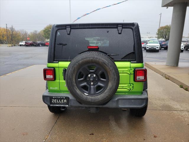 used 2018 Jeep Wrangler Unlimited car, priced at $23,487