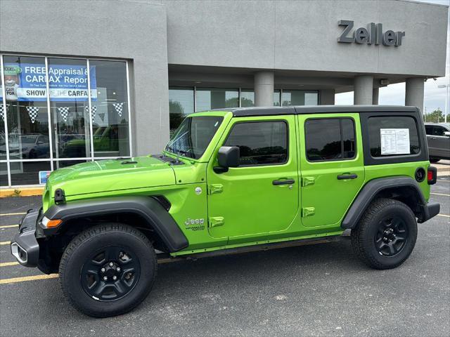 used 2018 Jeep Wrangler Unlimited car, priced at $25,787