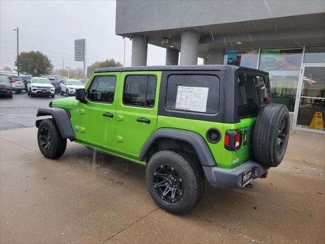 used 2018 Jeep Wrangler Unlimited car, priced at $23,487