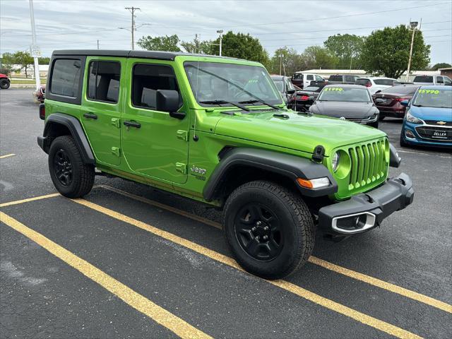 used 2018 Jeep Wrangler Unlimited car, priced at $24,987