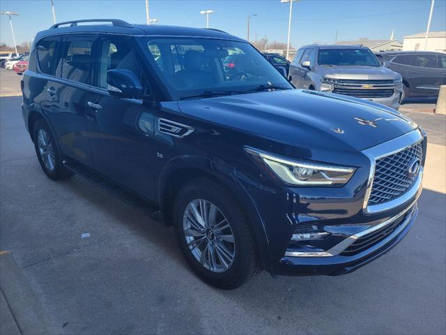 used 2019 INFINITI QX80 car, priced at $27,987