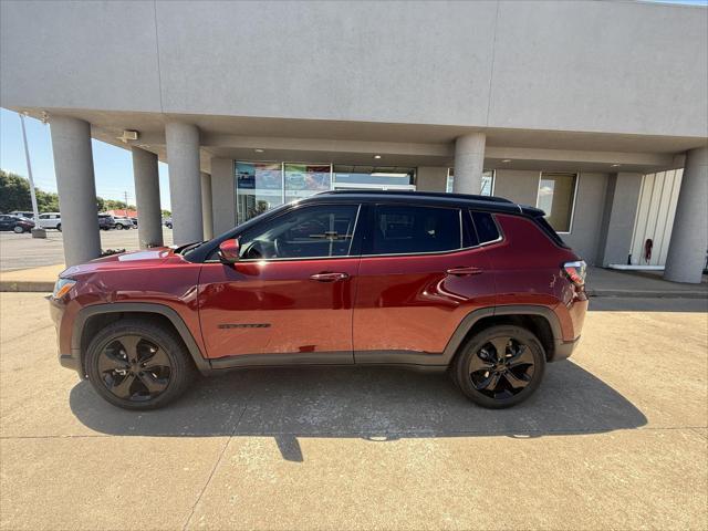 used 2021 Jeep Compass car, priced at $18,487