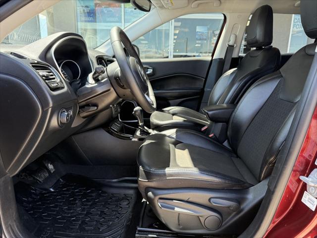 used 2021 Jeep Compass car, priced at $18,487