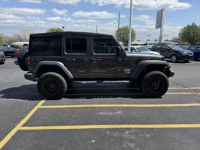 used 2018 Jeep Wrangler Unlimited car, priced at $24,787