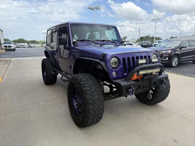 used 2017 Jeep Wrangler Unlimited car, priced at $23,787