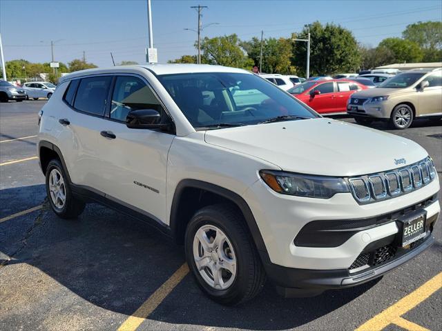 used 2022 Jeep Compass car, priced at $18,287