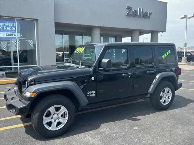 used 2018 Jeep Wrangler Unlimited car, priced at $25,487