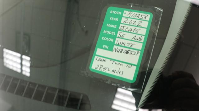 used 2022 Ford Escape car, priced at $21,499
