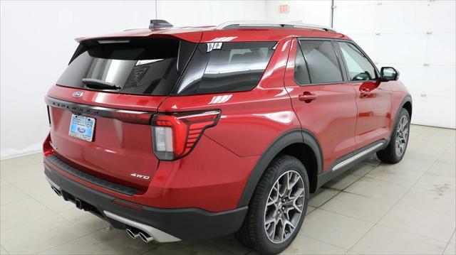 new 2025 Ford Explorer car, priced at $58,955