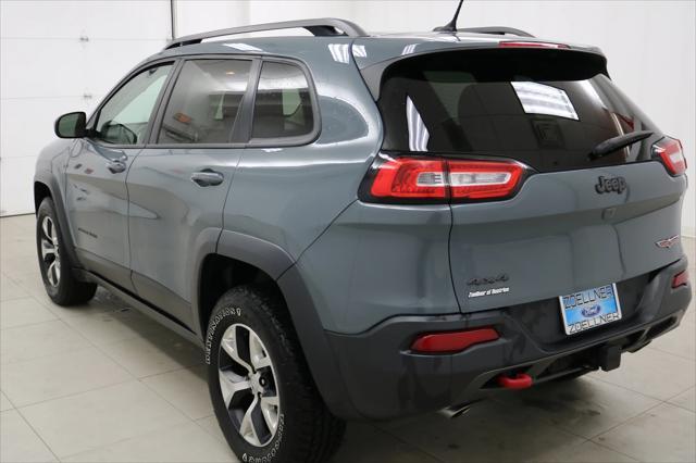 used 2015 Jeep Cherokee car, priced at $14,999