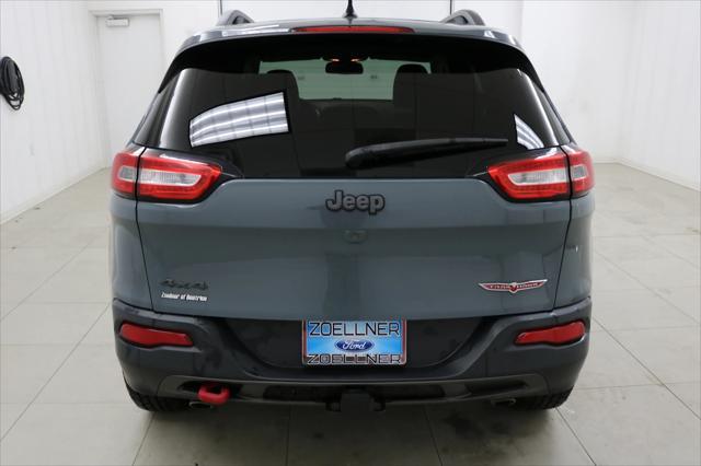 used 2015 Jeep Cherokee car, priced at $14,999