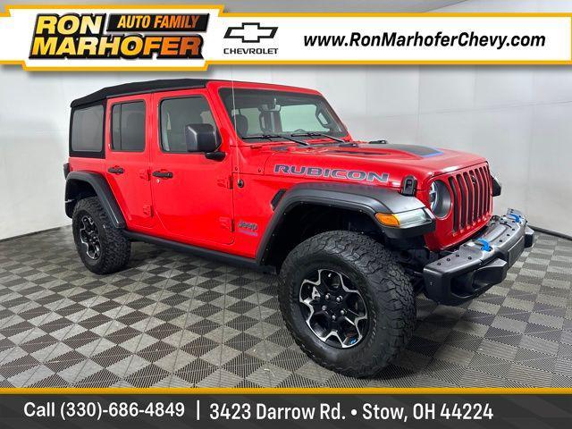 used 2022 Jeep Wrangler Unlimited 4xe car, priced at $28,990