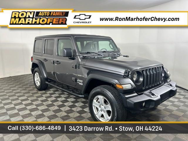 used 2021 Jeep Wrangler Unlimited car, priced at $26,990