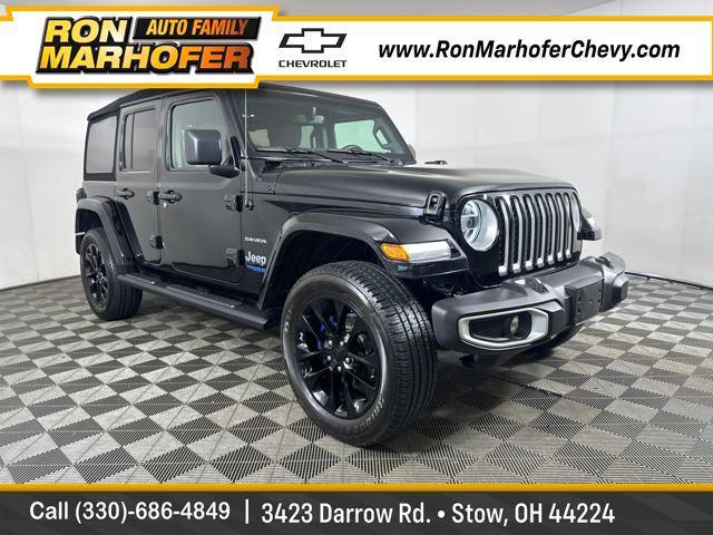 used 2021 Jeep Wrangler Unlimited 4xe car, priced at $27,440