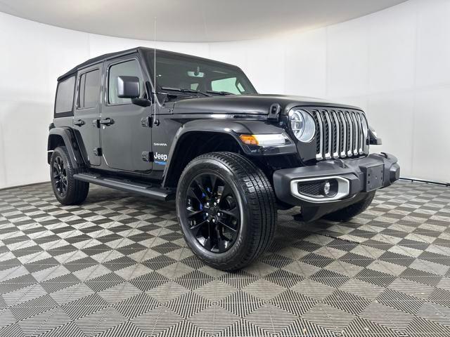 used 2021 Jeep Wrangler Unlimited 4xe car, priced at $27,440