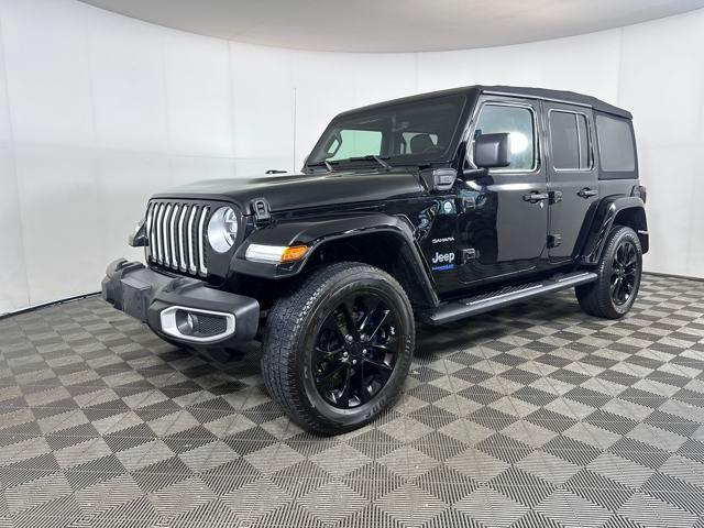 used 2021 Jeep Wrangler Unlimited 4xe car, priced at $27,440