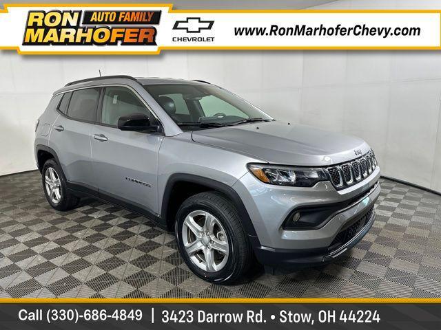 used 2023 Jeep Compass car, priced at $18,490