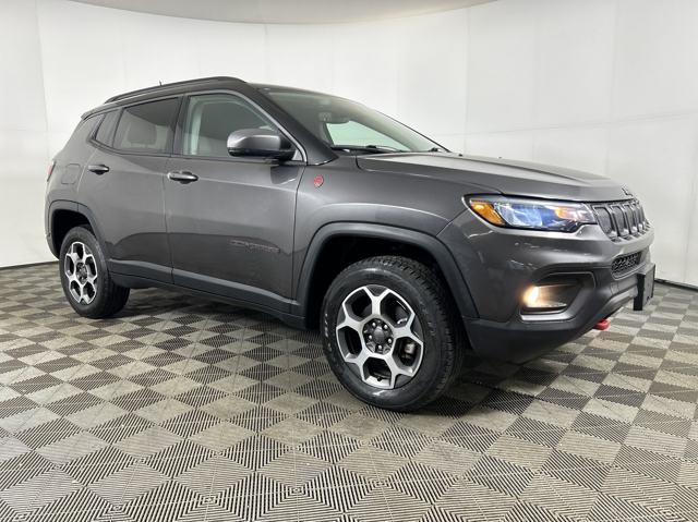 used 2022 Jeep Compass car, priced at $21,990