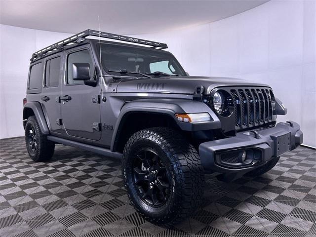 used 2020 Jeep Wrangler Unlimited car, priced at $24,990