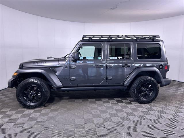 used 2020 Jeep Wrangler Unlimited car, priced at $24,990