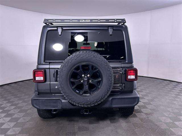 used 2020 Jeep Wrangler Unlimited car, priced at $24,990