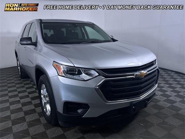 used 2021 Chevrolet Traverse car, priced at $22,990