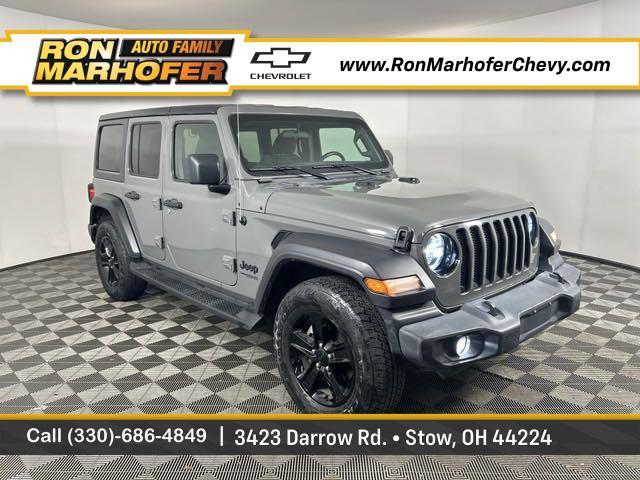 used 2021 Jeep Wrangler Unlimited car, priced at $28,770