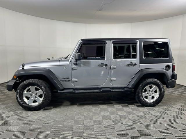 used 2014 Jeep Wrangler Unlimited car, priced at $13,798