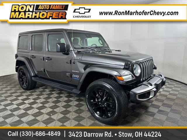 used 2021 Jeep Wrangler Unlimited 4xe car, priced at $26,990